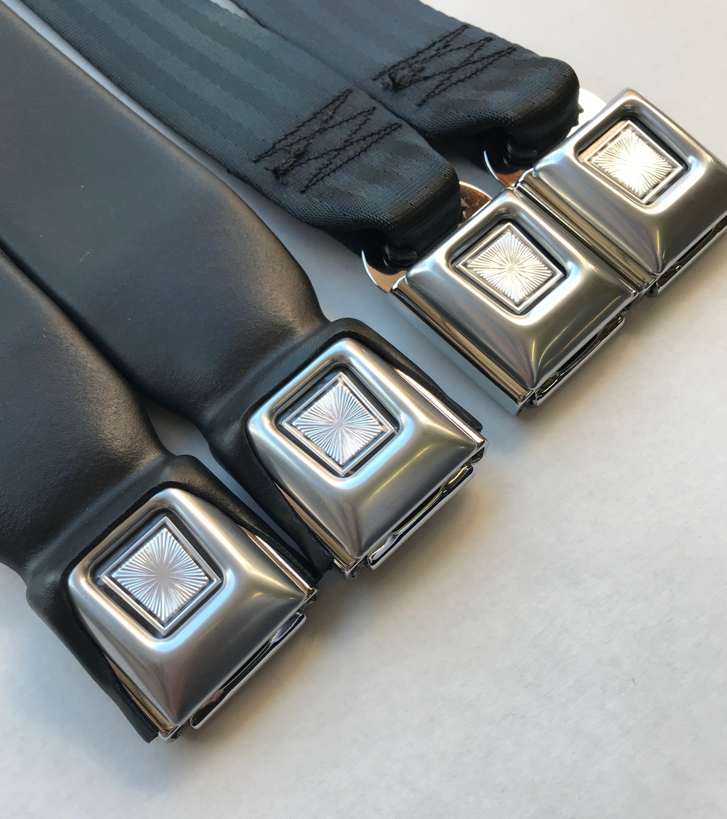 Old seat outlet belts